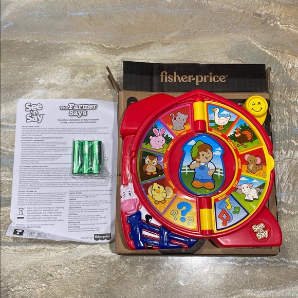 Fisher-Price See 'n Say The Farmer Says Speaking Educational Toy / New in Box - Picture 2 of 4